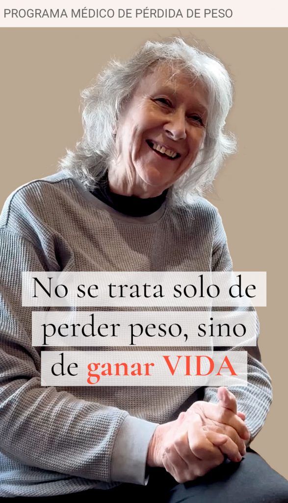 Paciente adelgazamiento + ejercicio supervisado